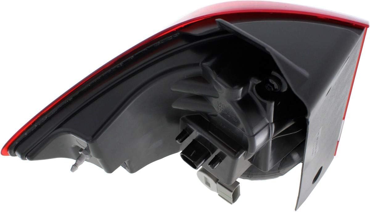 Set Of 2 Tail Light Outer Assembly Chrome Interior Left Driver & Right Passenger Side Direct Replacement Compatible With 2009-2020 Dodge Journey CH2805105 CH2804105 68078464AD