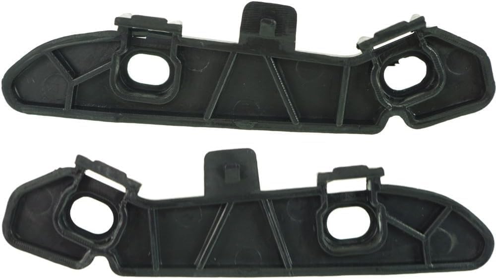 Set Of 2 Front Bumper Reinforcement Bracket Left Driver & Right Passenger Side Direct Replacement Compatible With 2012-2019 BMW 3-Series BM1043105 BM1042105 51117279712 51117279711