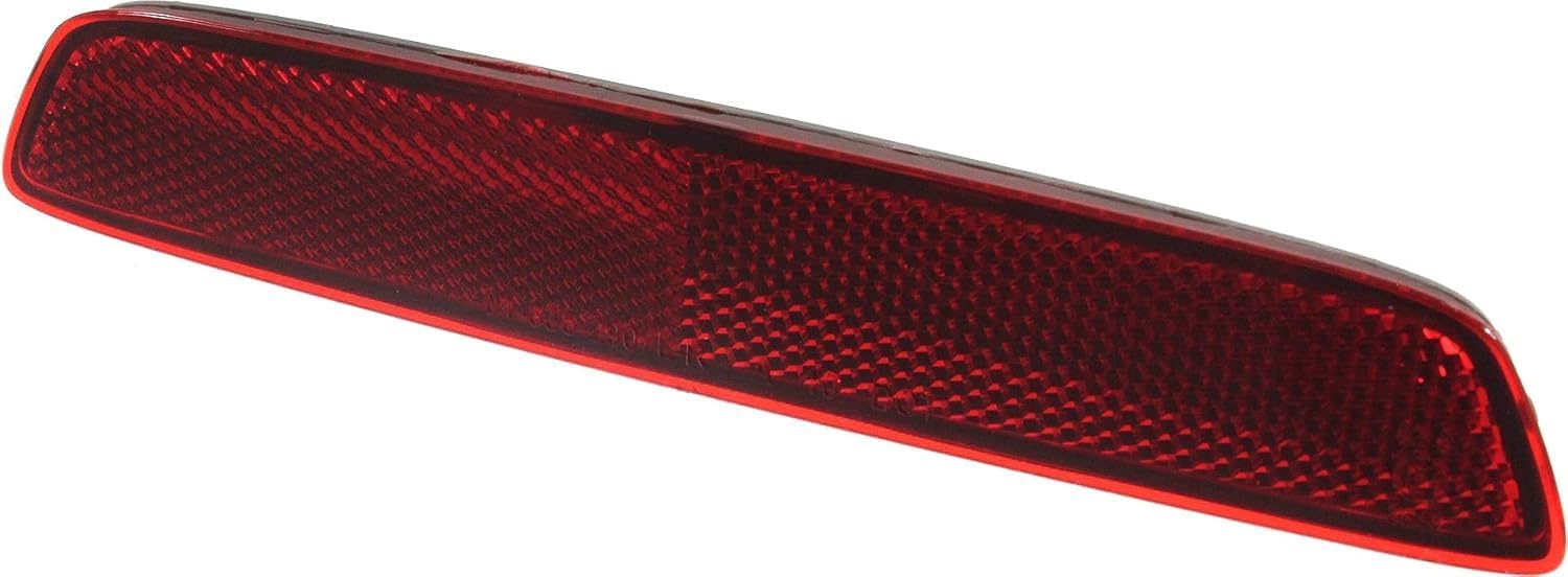 AUTOS PARTS PLUS Rear Bumper Reflector Left Driver Side Direct Replacement Compatible With 2010-2015 GMC Terrain / 2013-2016 Chevrolet Trax GM1184109 22950587
