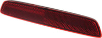 AUTOS PARTS PLUS Rear Bumper Reflector Left Driver Side Direct Replacement Compatible With 2010-2015 GMC Terrain / 2013-2016 Chevrolet Trax GM1184109 22950587