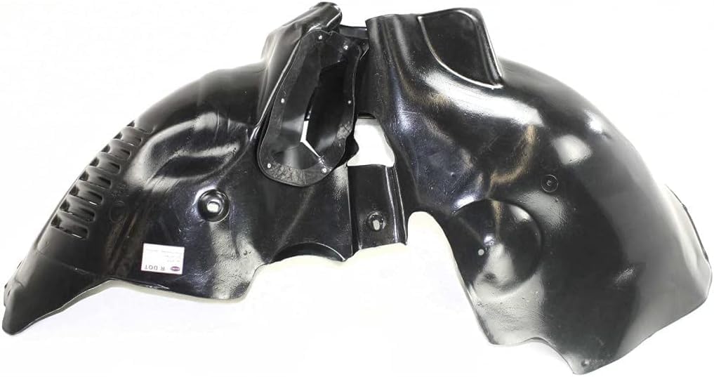 Front Fender Liner Right Passenger Side Direct Replacement Compatible With 1998-2004 Chrysler Concorde / 1999-2004 300M CH1249121 4580486AF 4580486AE