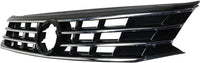 Front Grille Assembly Primed Shell And Insert Plastic Direct Replacement Compatible With 2016-2019 Volkswagen Passat VW1200169 561853651HOQE