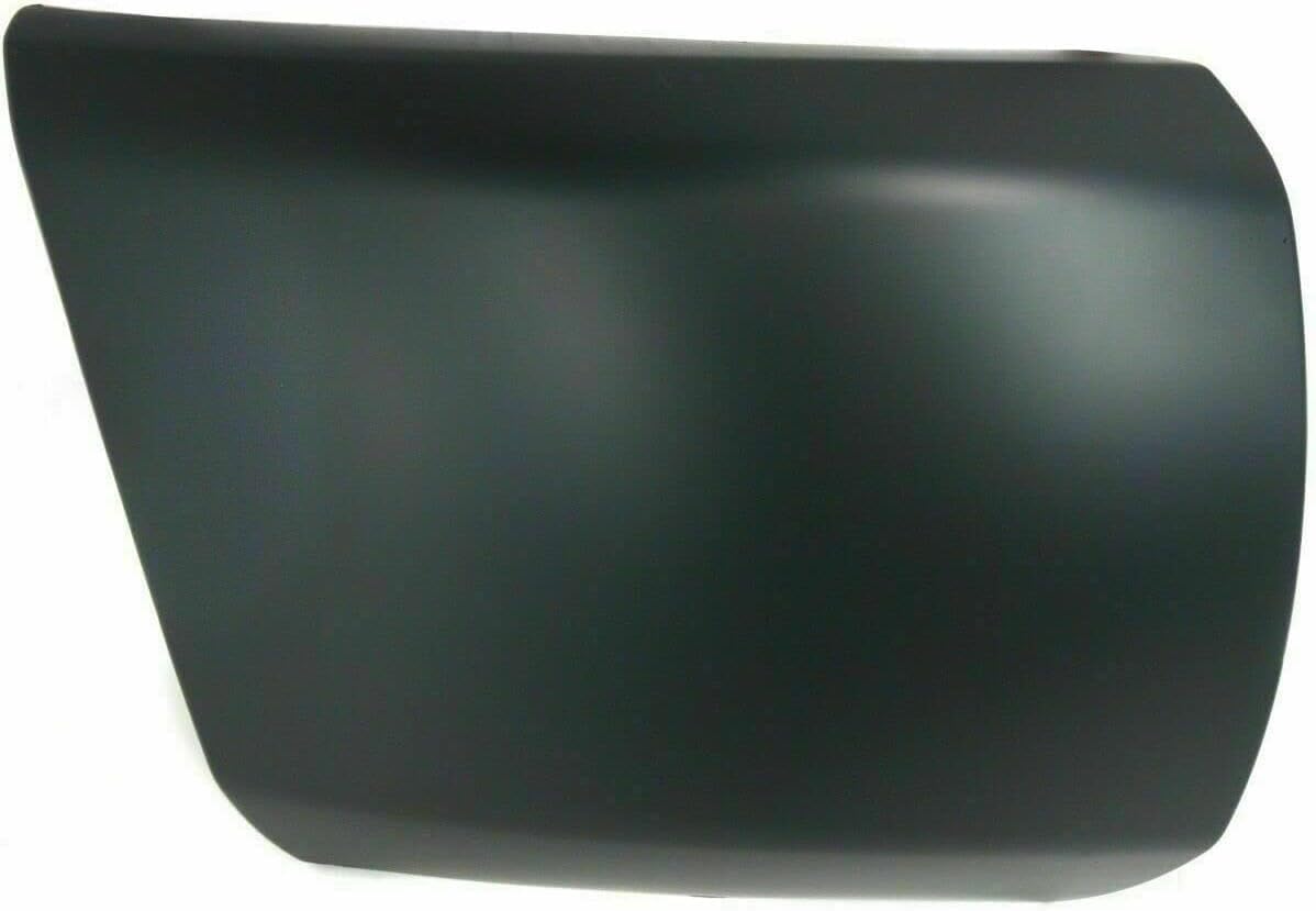Front Bumper Primed + Lower Valance Air Deflector + Extension Textured + End Caps Left Driver & Right Passenger Side Direct Replacement Compatible With 2009-2013 Chevy Silverado 1500