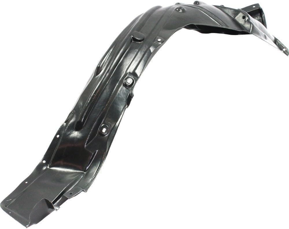 Front Fender Liner Left Driver Side Direct Replacement Compatible With 2009-2011 Honda Pilot HO1248135 74151SZAA00