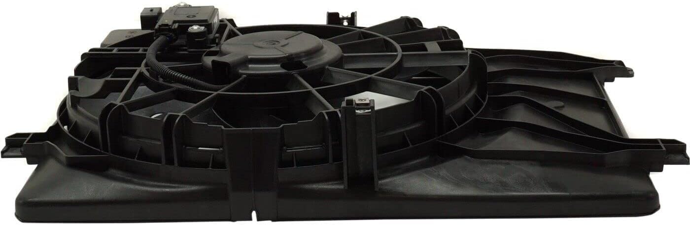Front Radiator Single Fan Assembly Direct Replacement Compatible with 2016-2021 Hyundai Tucson / 2017-2022 Kia Sportage HY3115155 25380D3600