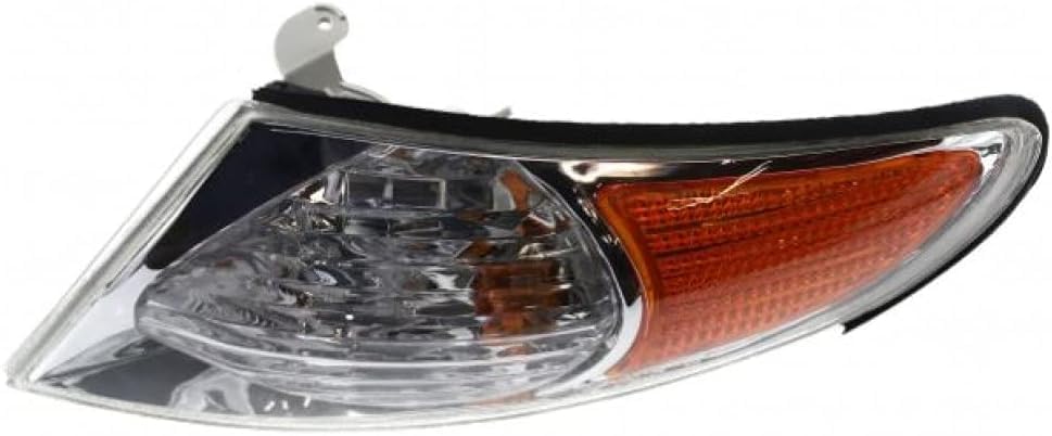 Front Corner Light Assembly Left Driver Side Direct Replacement Compatible With 2002-2003 Toyota Solara TO2520166 81520AA030