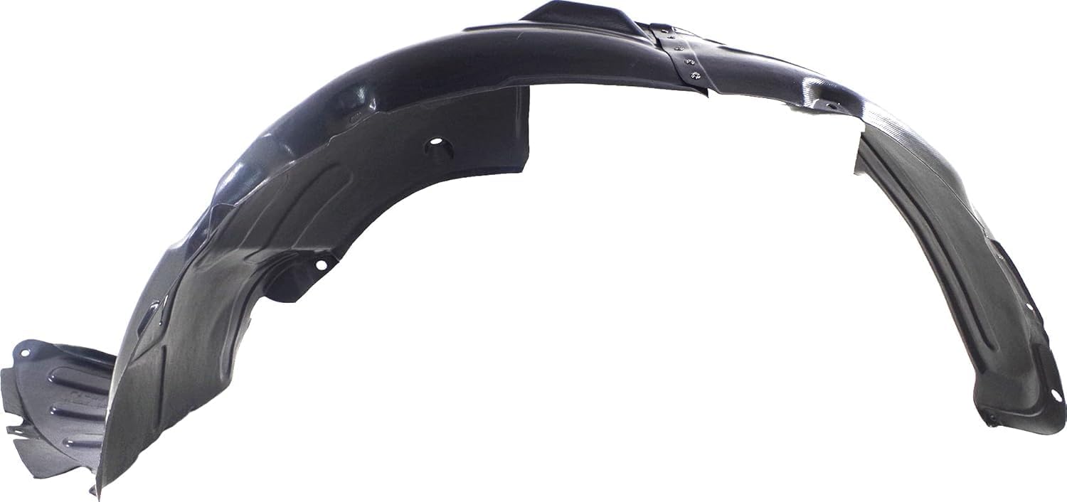 Front Fender Liner Left Driver Side Direct Replacement Compatible With 2013-2016 Hyundai Genesis Coupe HY1248144 868112M500