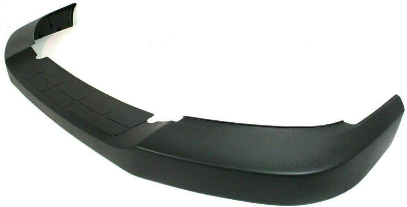 Front Bumper Face Bar Primed Steel + Upper Cover Textured Direct Replacement Compatible With 2003-2017 Chevrolet Express/GMC Savana Van GM1000693 GM1002425 22872781 22890548