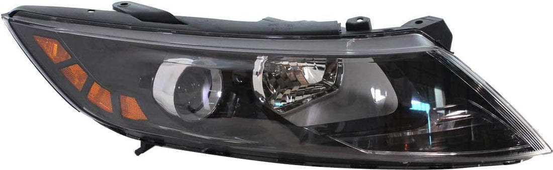 Front Head Light Assembly Right Passenger Side Direct Replacement Compatible With 2011-2013 Kia Optima KI2503155 921022T121