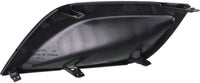Front Fog Light Cover Textured Left Driver Side Direct Replacement Compatible With 2015-2018 Nissan Versa NI1038133 622576W80B