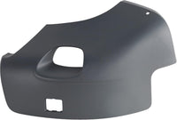 Front Bumper End Cap With Fog Light Hole Primed Right Passenger Side Direct Replacement Compatible With 2003-2006 Volvo XC90 VO1017101 86483351
