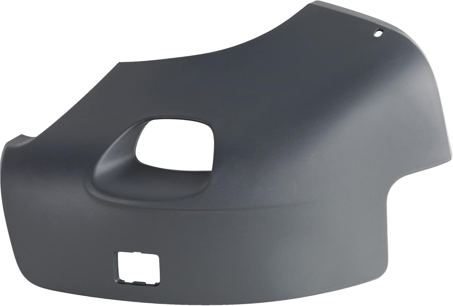 Front Bumper End Cap With Fog Light Hole Primed Right Passenger Side Direct Replacement Compatible With 2003-2006 Volvo XC90 VO1017101 86483351