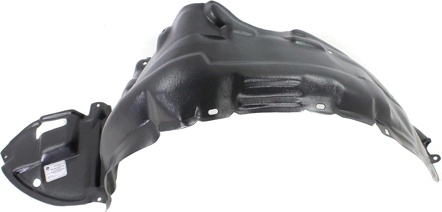 Front Fender Liner Left Driver Side Direct Replacement Compatible With 2003-2008 Pontiac Vibe GM1248130 88969697