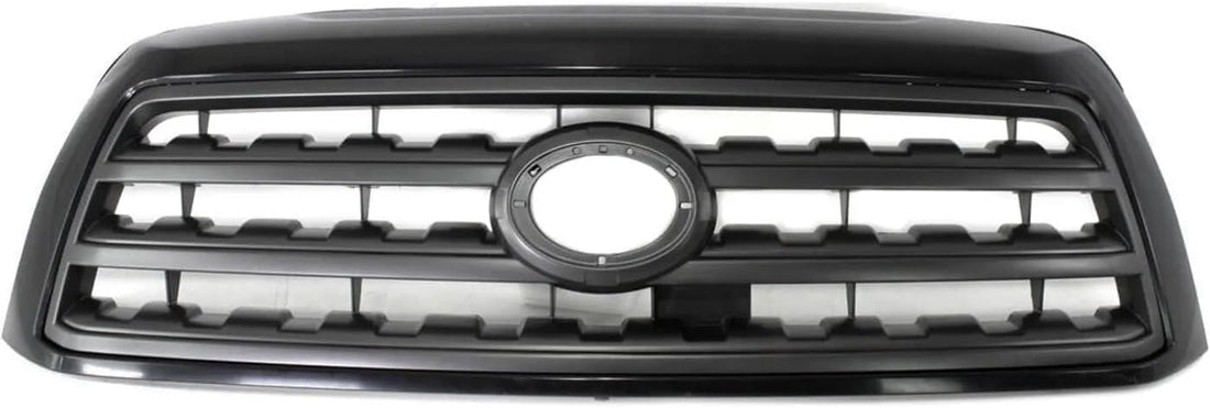 Front Grille Black Shell With Gray Insert Direct Replacement Compatible With 2008-2017 Toyota Sequoia SR5 TO1200330 531000C210C0
