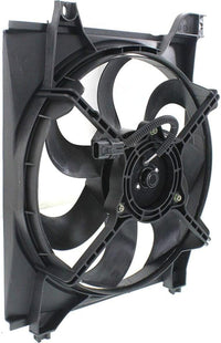Front Radiator Cooling Fan Left Driver Side Direct Replacement Compatible With 2007-2011 Kia Rio / Rio5 KI3115132 253801G101