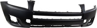 Front Bumper Cover Primed With Fog Light Holes Direct Replacement Compatible With 2009-2012 Toyota RAV4 TO1000349 521190R901