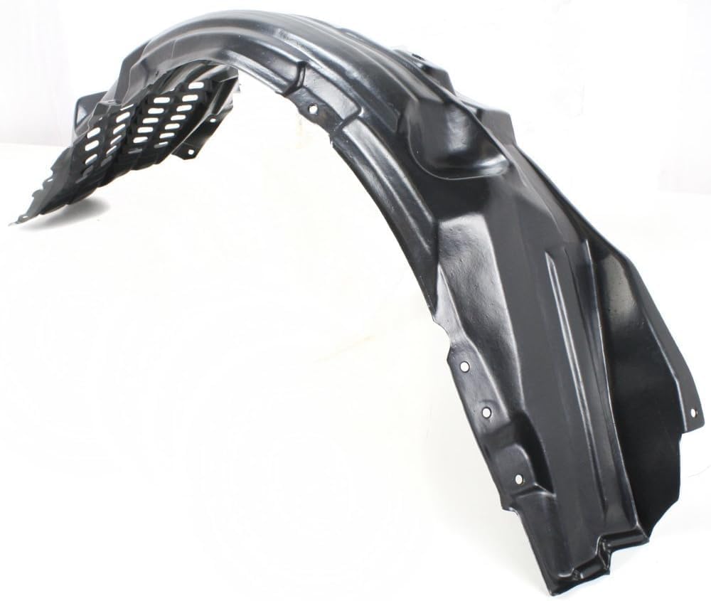 Front Fender Liner Left Driver Side Direct Replacement Compatible With 2008-2015 Mitsubishi Lancer MI1248123 5370A385