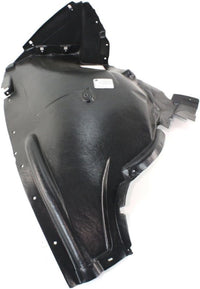 Front Section Fender Liner Left Driver Side Direct Replacement Compatible With 2008-2014 BMW X6 BM1248111 51717180617