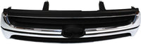 Front Grille Chrome Shell/Primed Insert Direct Replacement Compatible With 2001-2002 Toyota 4Runner TO1200241 5311135400