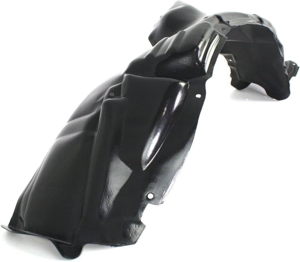 Front Fender Liner Right Passenger Side Direct Replacement Compatible With 1998-2003 Toyota Sienna TO1249105 5387508010
