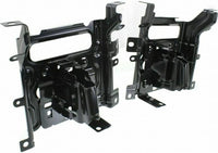 Set Of 2 Front Bumper Bracket Left Driver & Right Passenger Side Direct Replacement Compatible With 2013-2018 Ram 1500 CH1061104 68232485AA