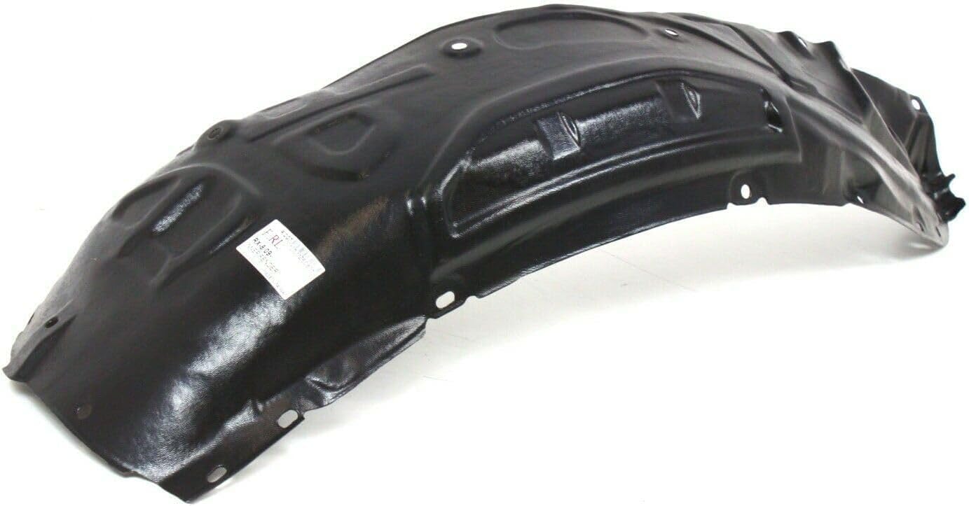 Front Fender Liner Rear Section Left Driver Side Direct Replacement Compatible With 2009-2011 Mazda RX-8 MA1248136 F1895614ZC