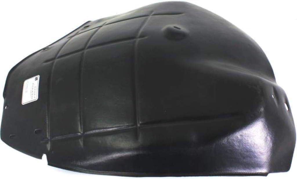 Front Fender Liner Rear Section Right Passenger Side Direct Replacement Compatible With 2007-2015 Jaguar XK/XKR JA1249103 C2P12151