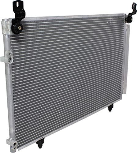 Front A/C Condenser Aluminum Core Direct Replacement Compatible With 2001-2007 Toyota Highlander TO3030116 8846048020