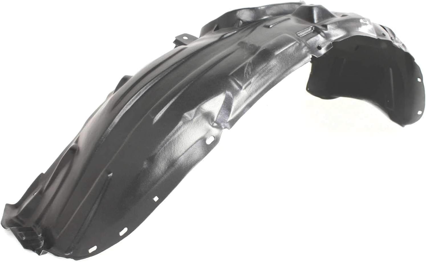 Front Fender Liner Right Passenger Side Direct Replacement Compatible With 2004-2009 Mazda 3 MA1249126 BP4L56130E