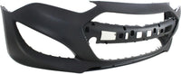 Front Bumper Cover Primed Direct Replacement Compatible With 2013-2016 Hyundai Genesis HY1000197 865112M300