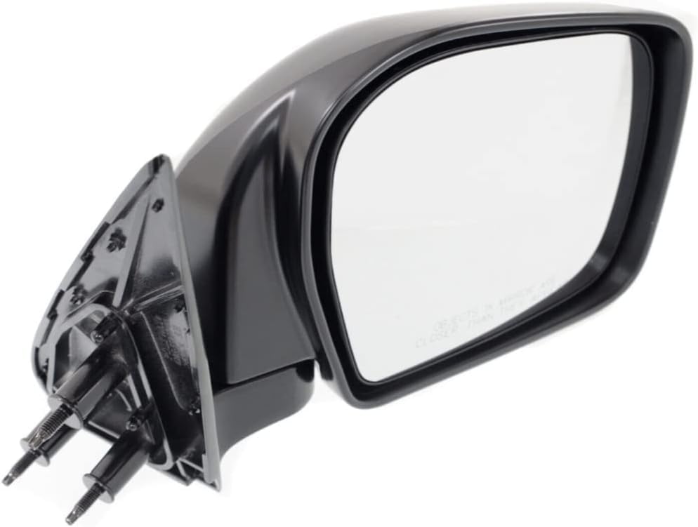 Front Mirror Manual Adjust Non-Heated Primed Right passenger Side Direct Replacement Compatible With 2000 Toyota Tacoma TO1321161 8791035560