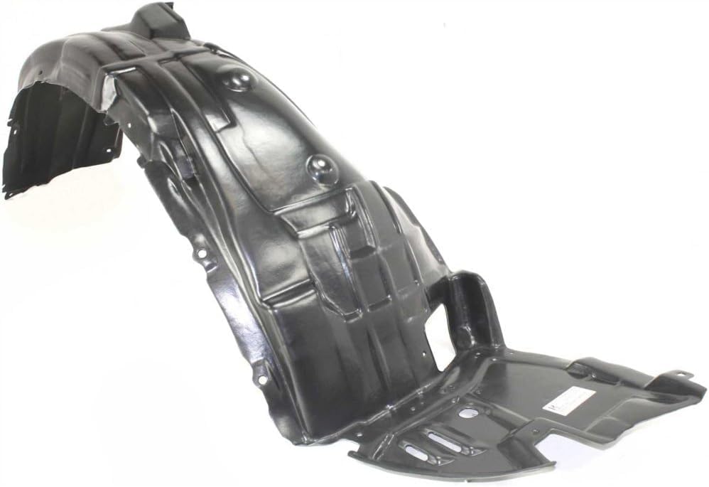 Front Inner Fender Liner Right Passenger Side Direct Replacement Compatible With 2008-2011 Lexus GS350 / GS450h / GS460 LX1249106 5380530150