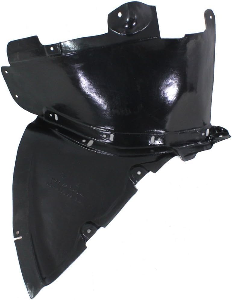 Front Section Fender Liner Right Passenger Side Direct Replacement Compatible With 2008-2015 Audi TT AU1249114 8J0821192C