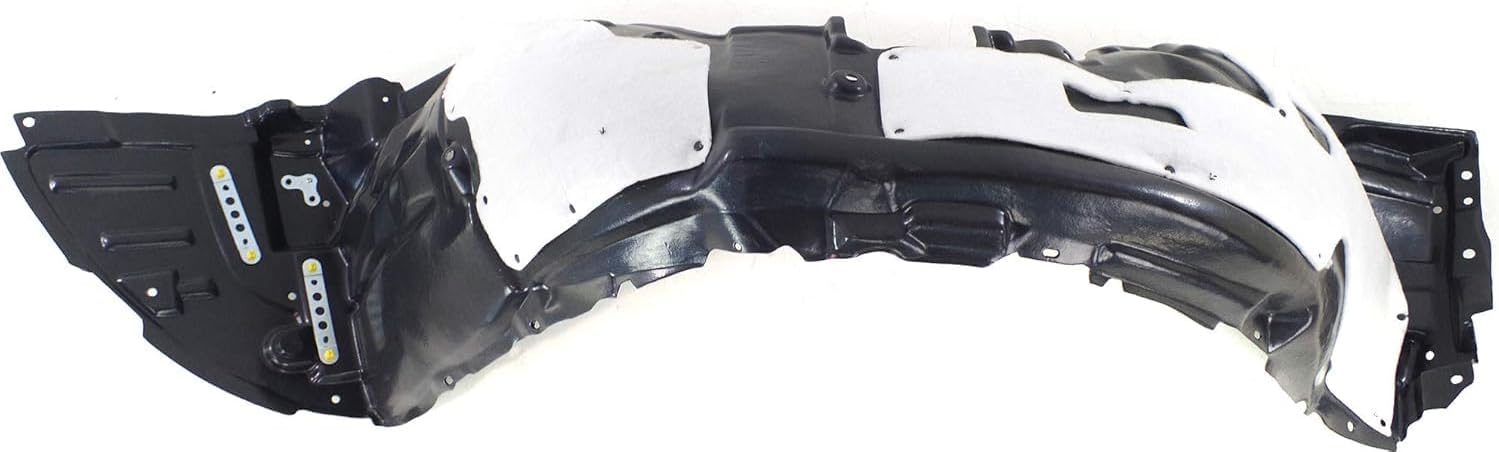 Front Fender Liner Left Driver Side Direct Replacement Compatible With 2013-2017 Lexus LS600h / LS460 LX1248131 5380650070