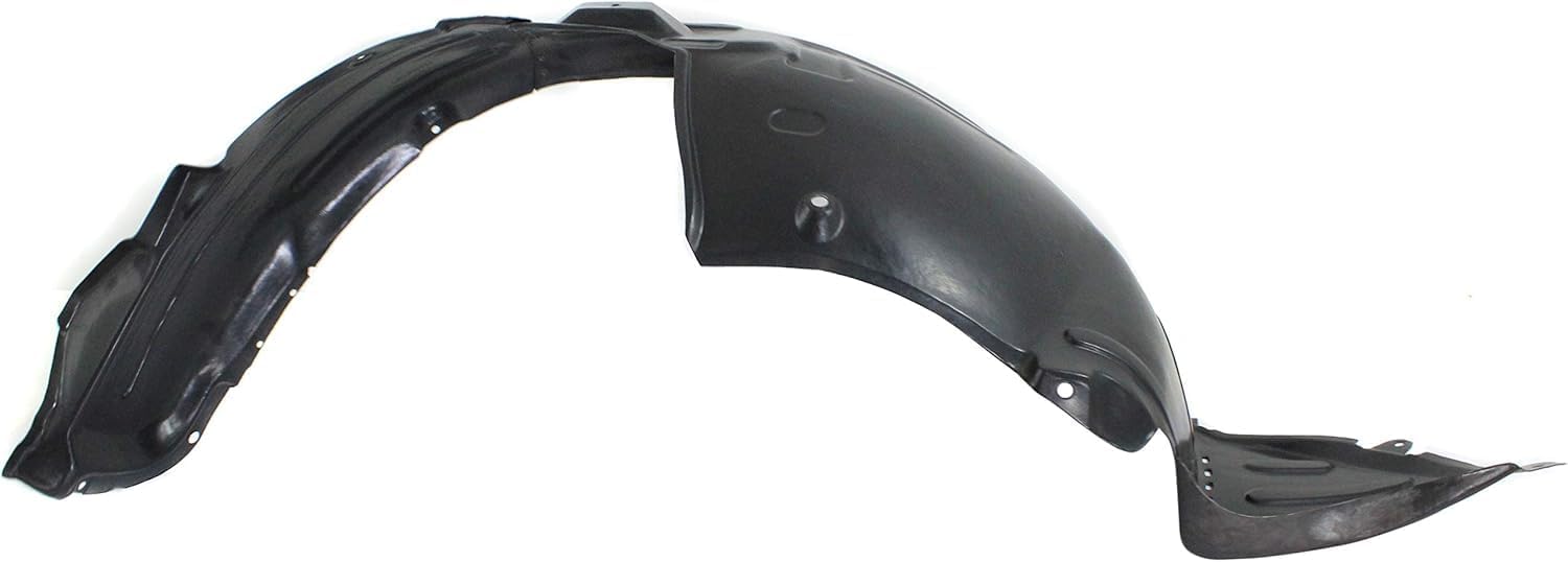 Front Fender Liner Left Drive Side Direct Replacement Compatible With 2010-2012 Hyundai Genesis Coupe HY1248120 868112M000