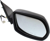 Front Power Mirror Manual Folding Non-Heated Primed Right Passenger Side Direct Replacement Compatible With 2012-2014 Honda CR-V HO1321268 76208T0AA11-PFM
