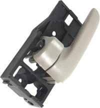 Front Interior Door Handle Beige Fawn with Lock Left Driver Side Direct Replacement Compatible with 2000-2006 Toyota Tundra TO1352187 692060C010E1