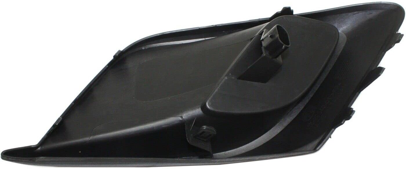 Front Fog Light Cover Textured Left Driver Side Direct Replacement Compatible With 2014-2016 Mazda 3 MA1038122 BHN150C21A