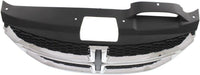 Front Grille Textured Black Shell And Insert/With Chrome Molding Without Fog Lights Direct Replacement Compatible With 2011-2020 Dodge Journey CH1200362 1SU84SZ0AC
