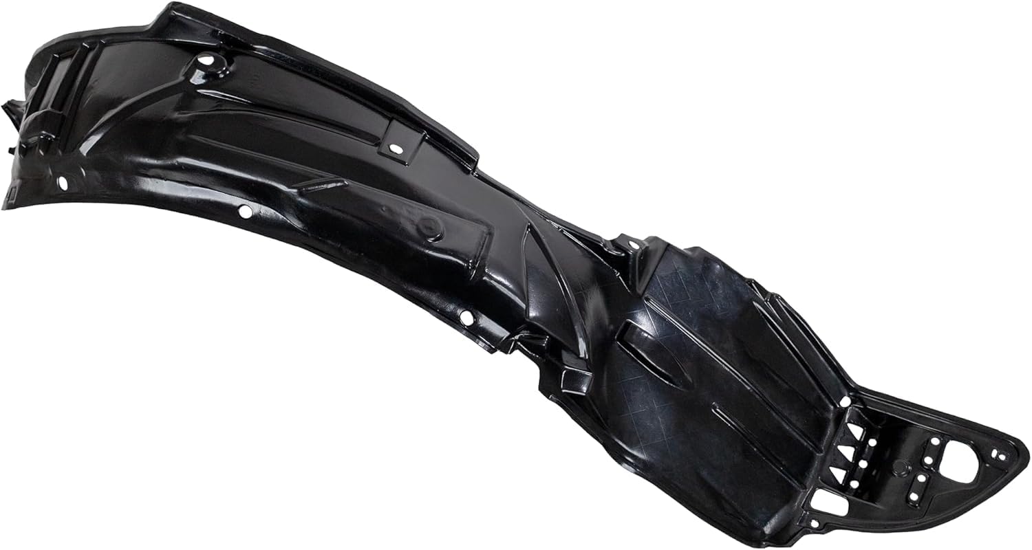 Front Fender Liner Right Passenger Side Direct Replacement Compatible With 2001-2003 Honda Civic HO1249109 74101S5A000