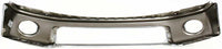 AUTOS PARTS PLUS Front Bumper Chrome Steel + Upper Cover Primed + Retainer Brackets Center + Right Passenger & Left Driver Side Direct Replacement Compatible With 2007-2013 Toyota Tundra TO1010102