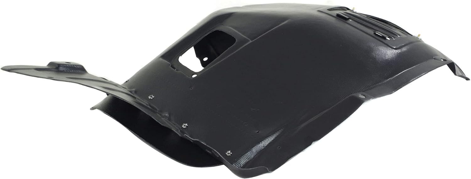 Set of 2 Front Section Fender Liner Left Driver & Right Passenger Side Direct Replacement Compatible with 2006-2012 BMW 3-Series BM1251114 BM1250114 51717059380 51717059379