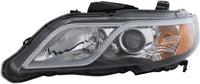 Front Head Light Assembly Halogen Left Driver Side Direct Replacement Compatible With 2013-2015 Acura RDX AC2502123 33150TX4A11