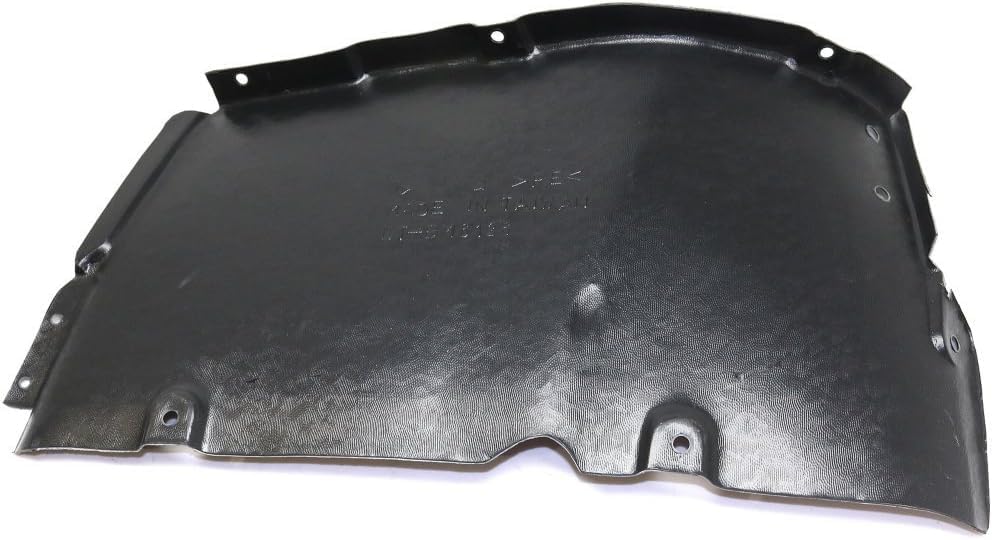 Front Fender Liner Cover Liner Extension Plastic Right Passenger Side Direct Replacement Compatible With 2002-2008 BMW 7-Series BM1251131 51717027448