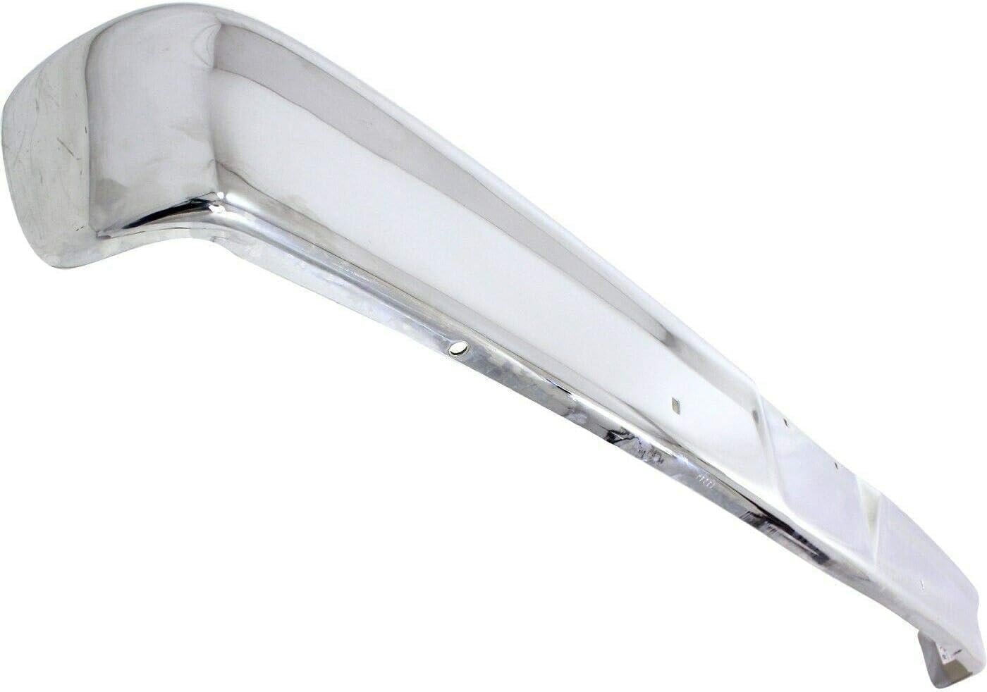 Front Bumper Chrome Steel Direct Replacement Compatible With 1967-1977 Ford F-Series FO1002102 C4TZ17757D