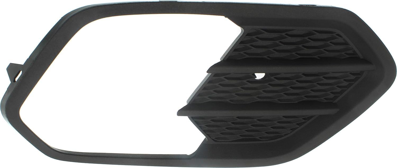 Front Fog Light Cover Textured Right Passenger Side Direct Replacement Compatible With 2017-2019 Ford Escape FO1039164 GJ5Z17K946AA