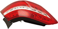 Tail Light Outer Assembly Left Driver Side Direct Replacement Compatible With 2010-2013 Mercedes Benz E-Class MB2804106 2129060758