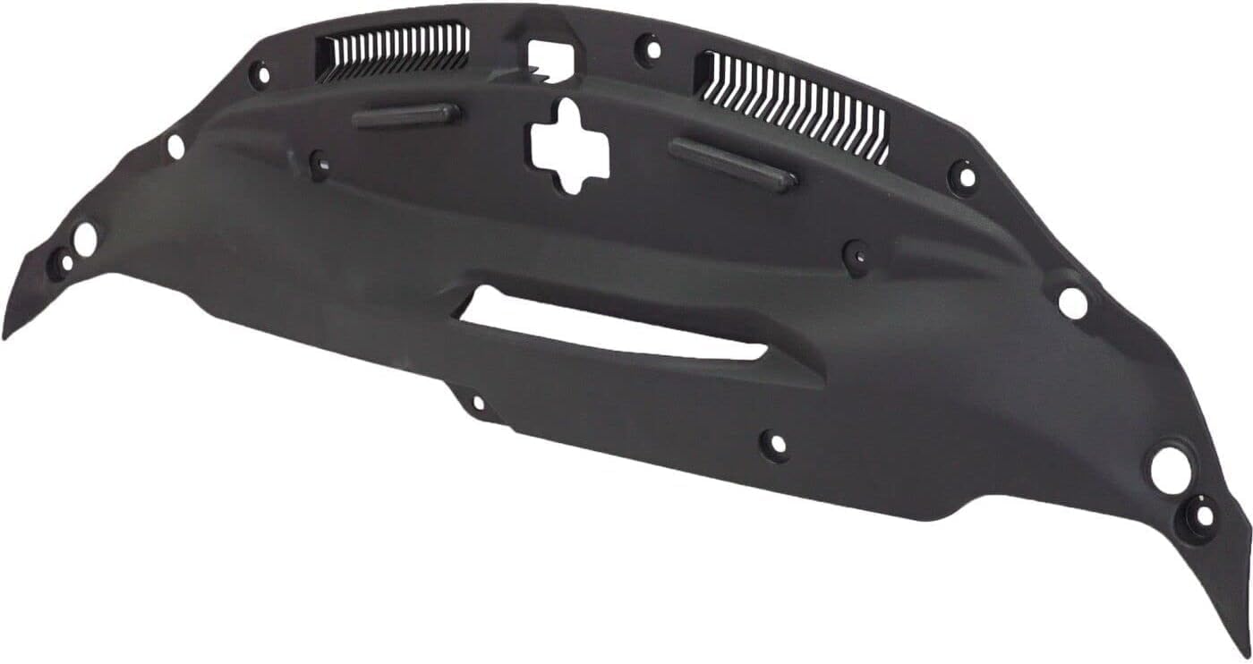 Front Radiator Support Cover Plastic Direct Replacement Compatible With 2017 Lexus IS200t / 2018-2020 IS300 LX1224117 5329553070
