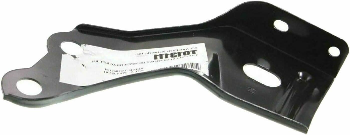 Front Bumper Chrome Steel + Reinforcement + Signal Lamps + Brackets Left & Right Side Direct Replacement Compatible With 2001-2004 Toyota Tacoma TO1002174 TO1006184
