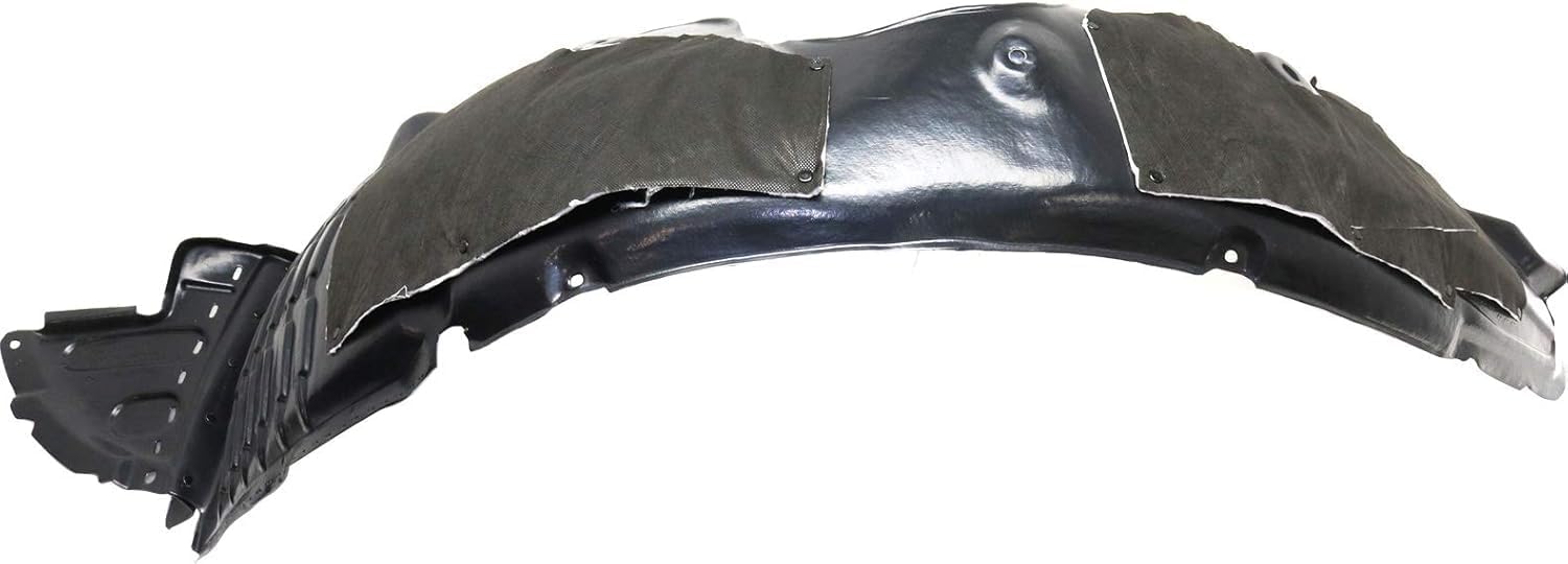 Front Fender Liner Left Driver Side Direct Replacement Compatible With 2013-2016 Hyundai Santa Fe HY1248129 86811B8000